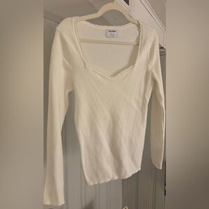 Old Navy Ribbed Long Sleeve Top